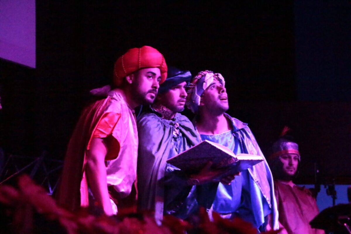 Especial Navideño — puesta en escena navideña